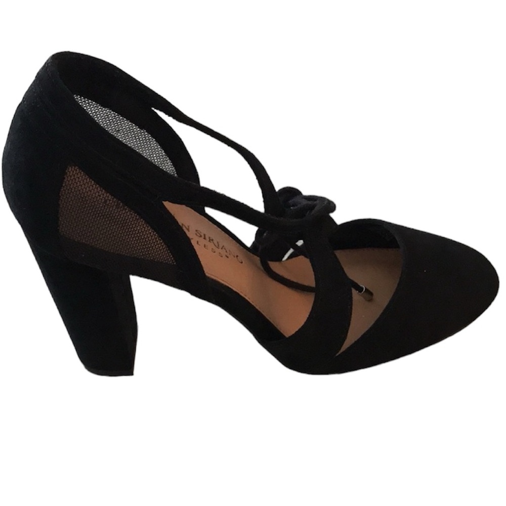 Christian Siriano Mesh Tie Heels
